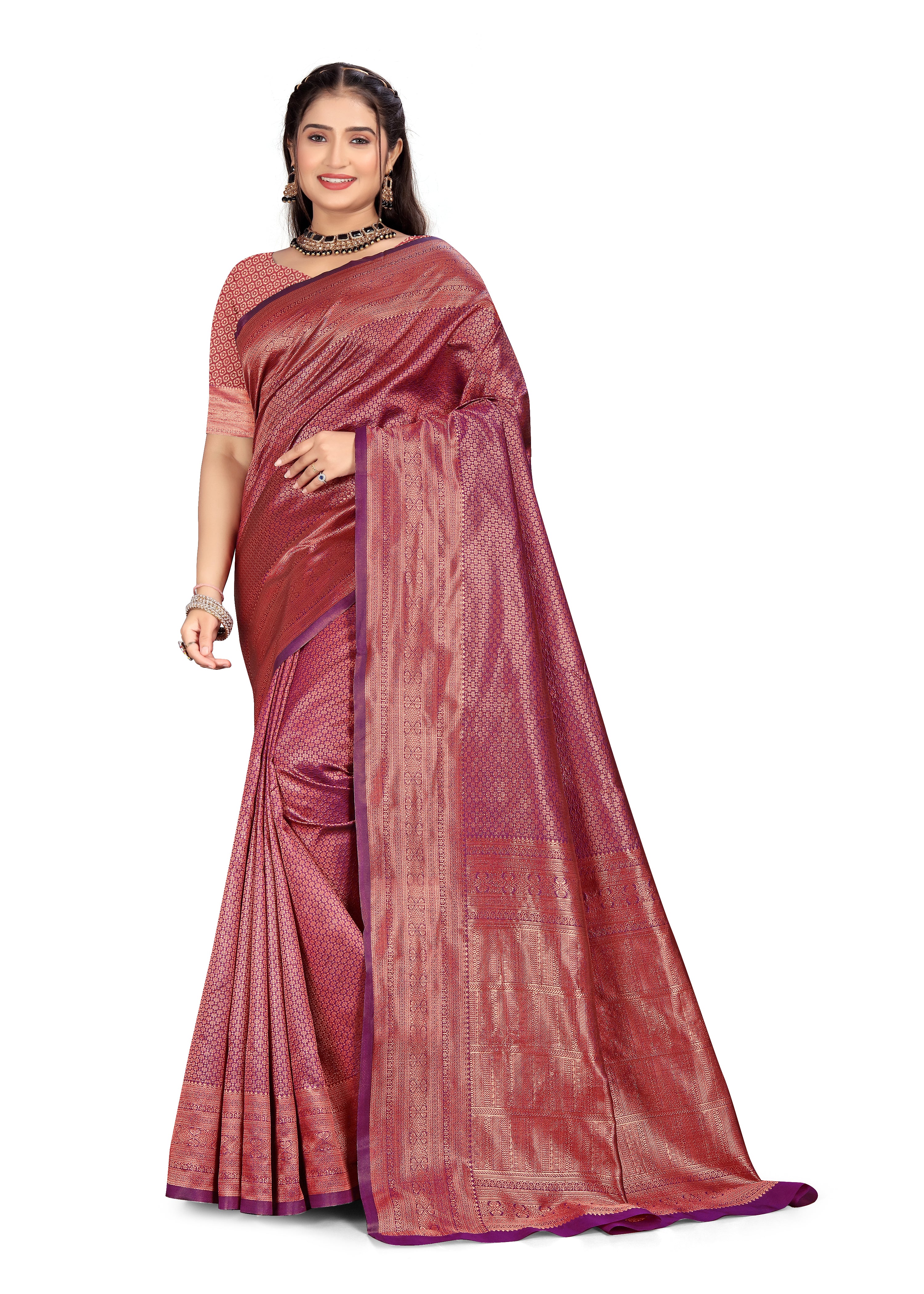 Classic Pure Kanjivaram Silk Wedding Saree