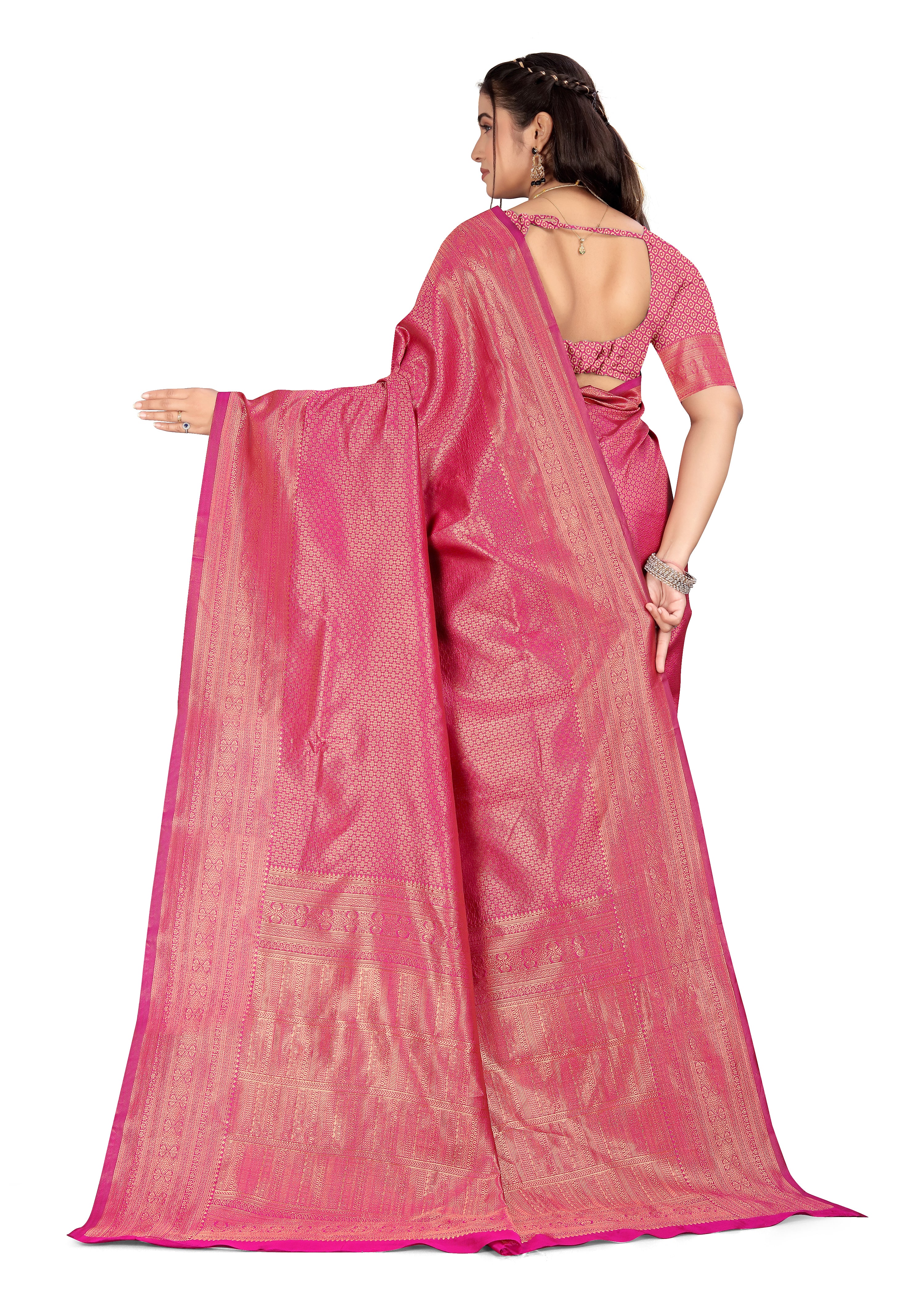 Classic Pure Kanjivaram Silk Wedding Saree