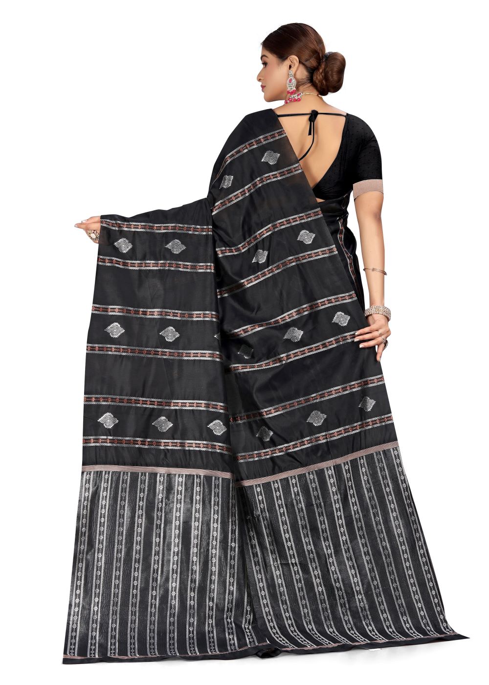 Kayarani Printed Kanjivaram Pure Silk Saree.