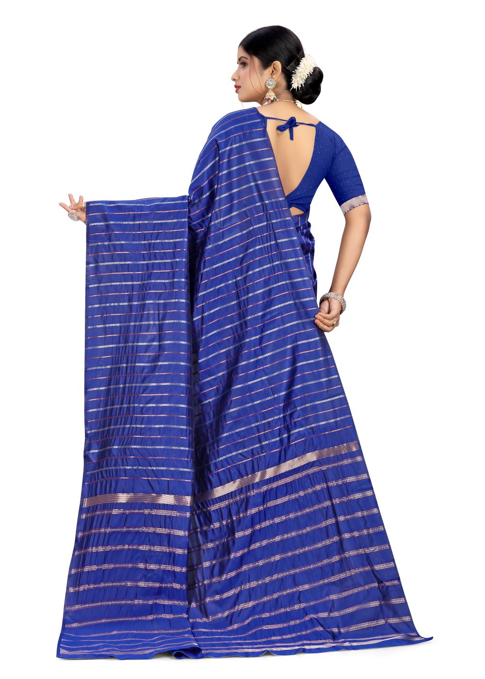A Kayarani Woven Banarasi Pure Silk Saree