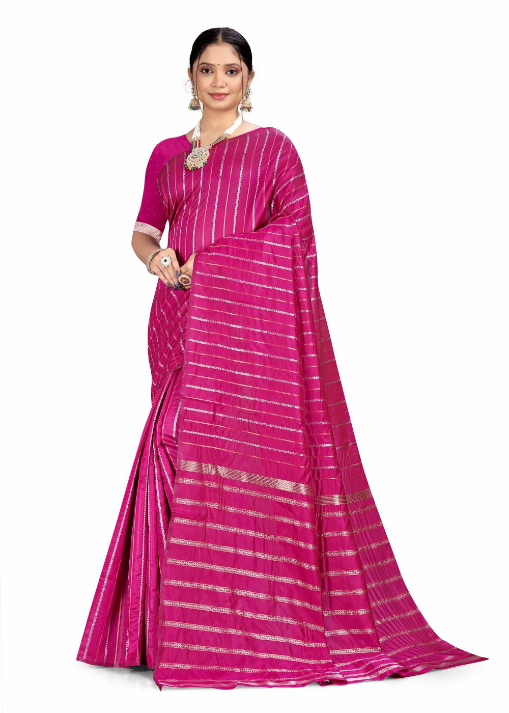 A Kayarani Woven Banarasi Pure Silk Saree