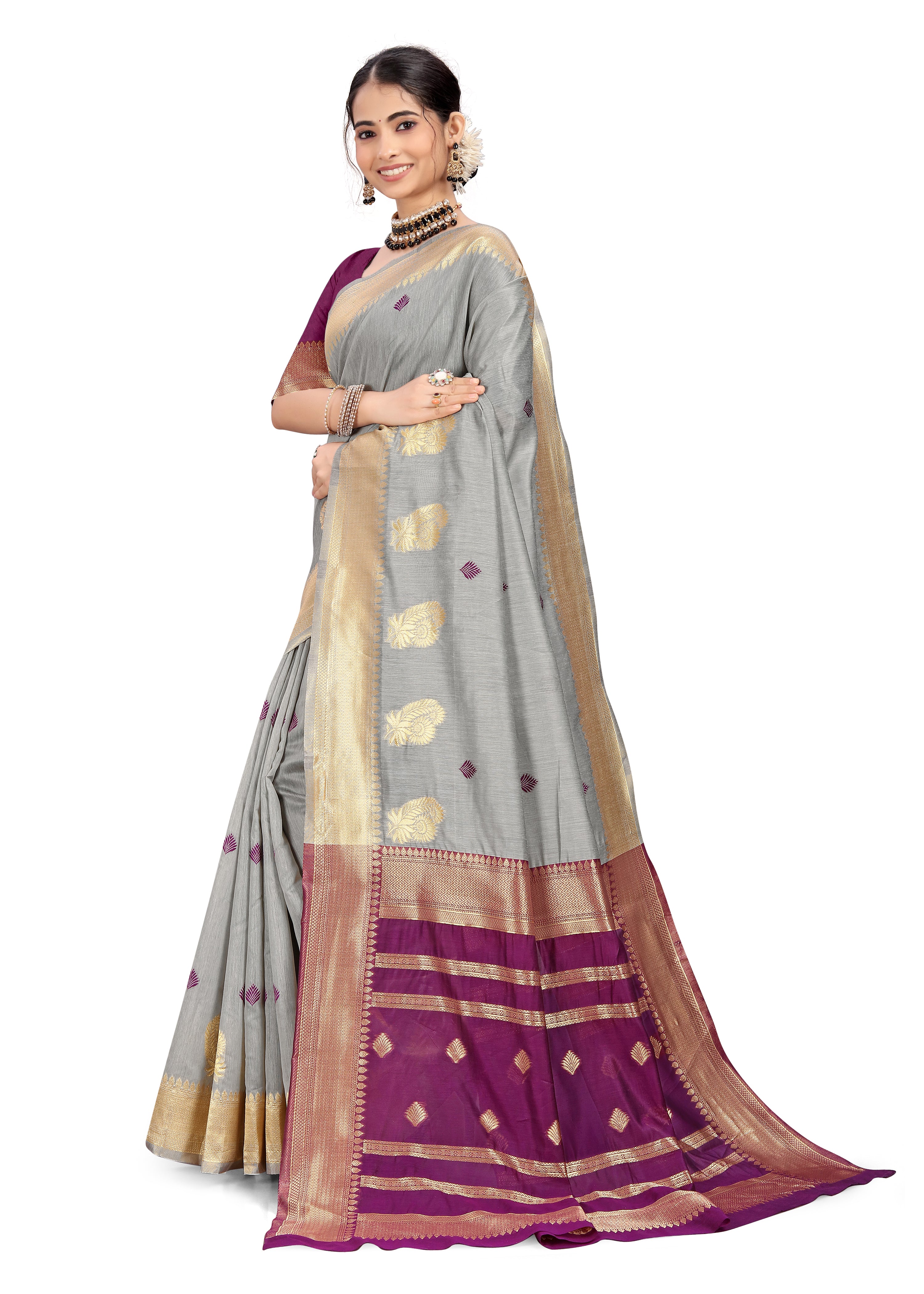 Trendy Designer Banarasi Kanjivaram Silk Saree