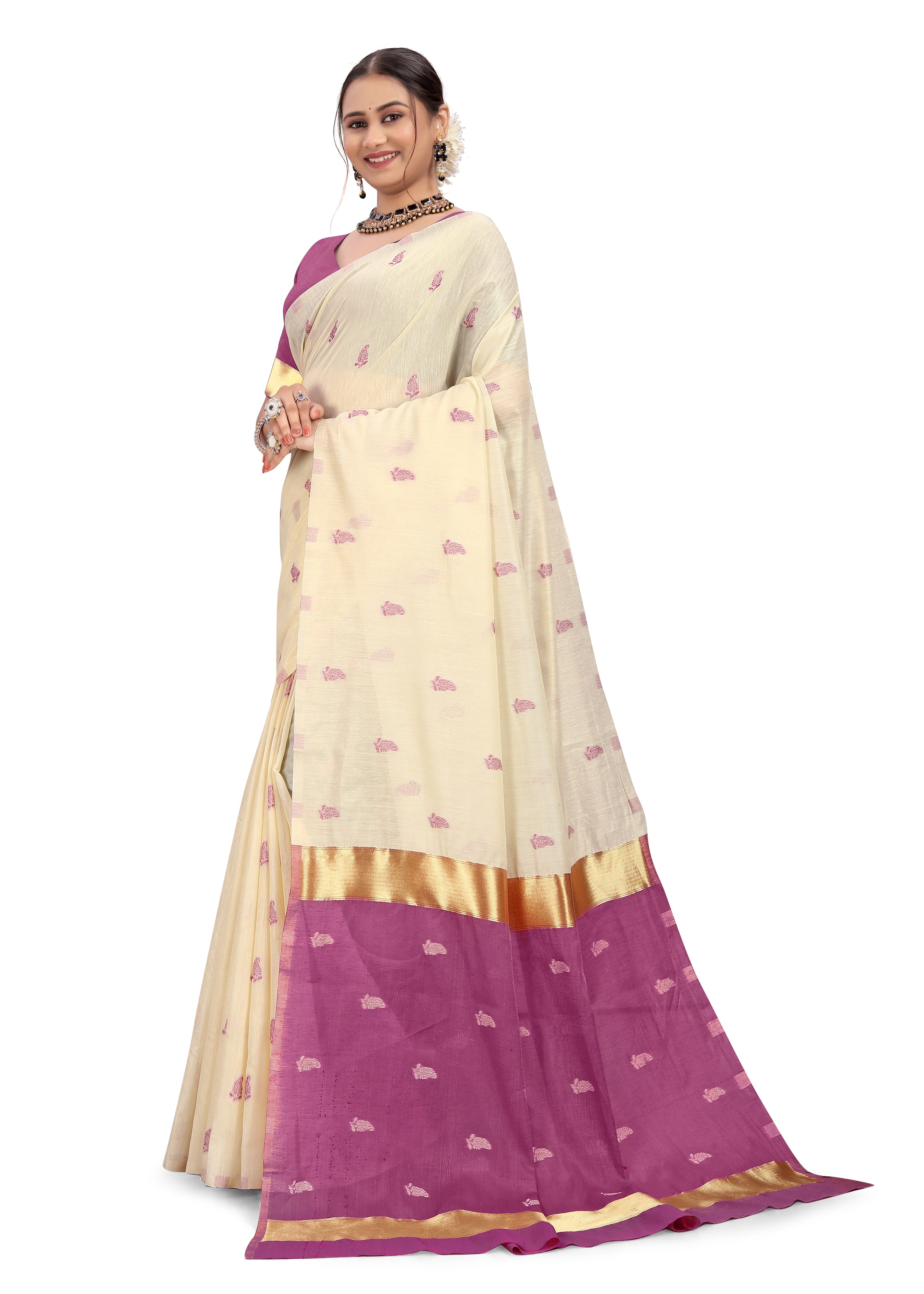 Ethnic Woven Design Banarasi Saree