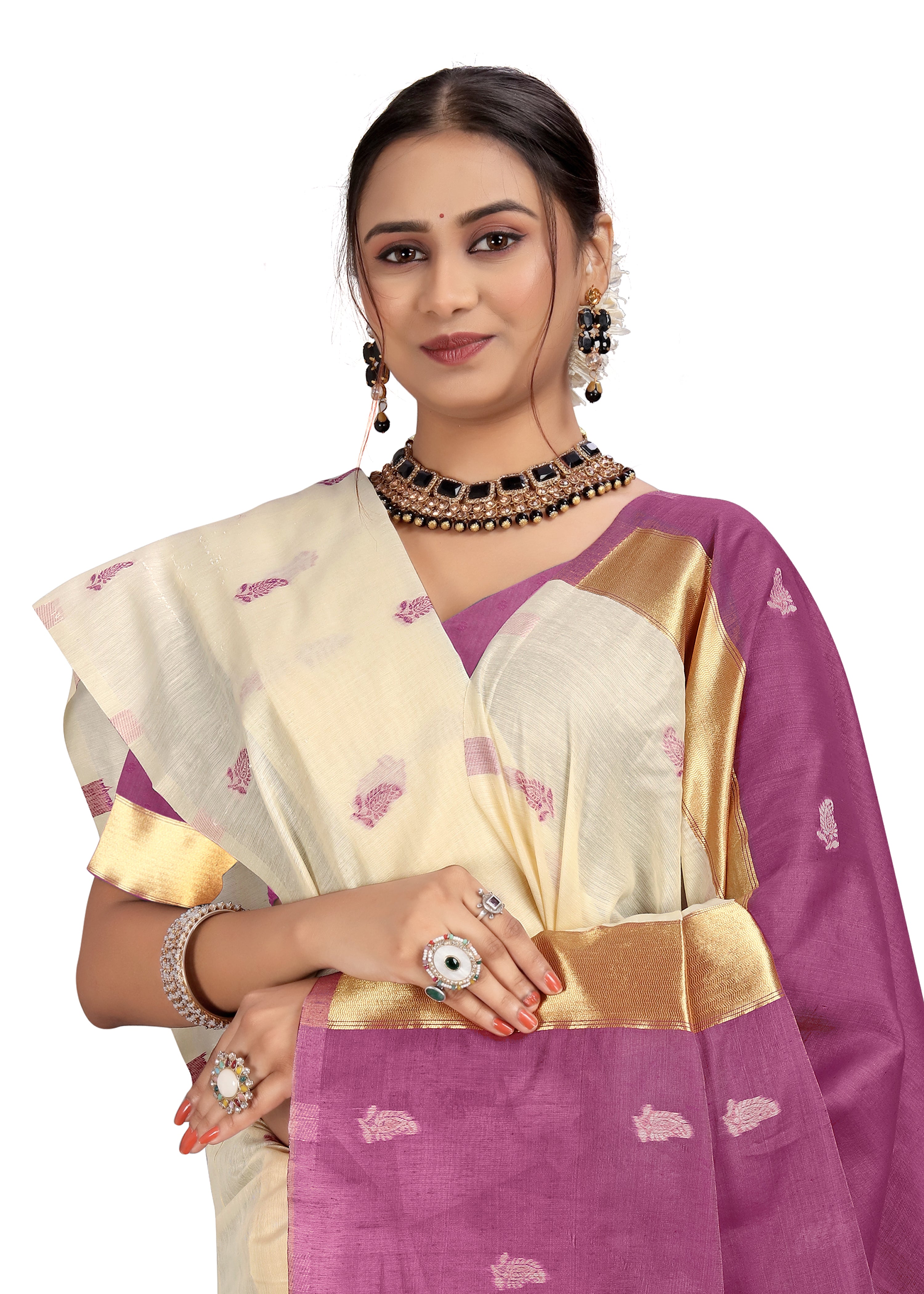 Ethnic Woven Design Banarasi Saree