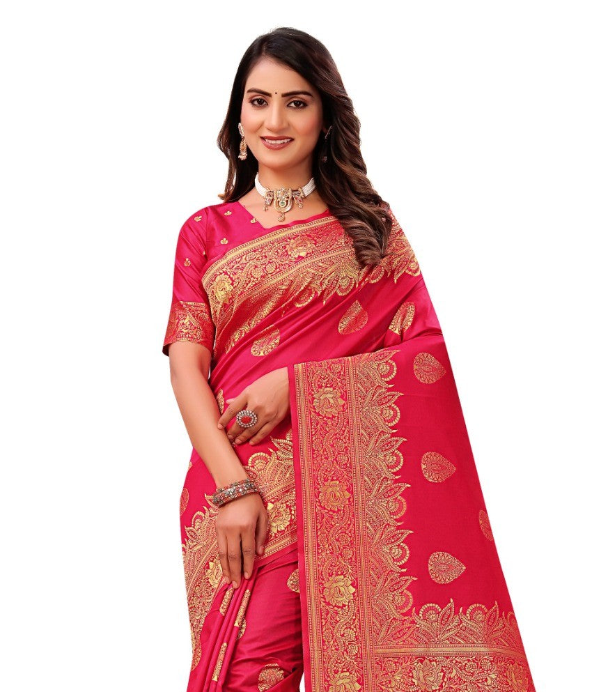 Pure Banarasi Pattu Silk Saree for Wedding