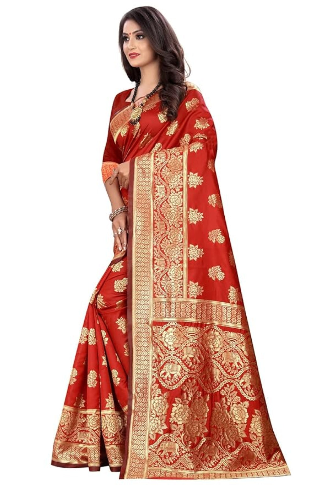 Banarasi Silk Blend Royal Kanchipuram Saree