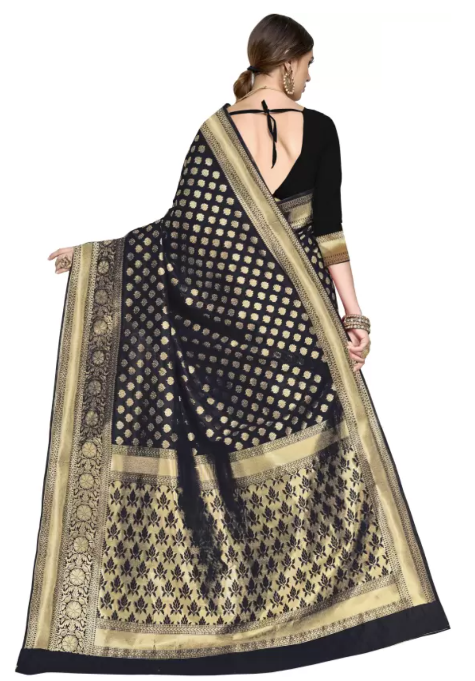 New Woven Kanjivaram Jacquard Silk