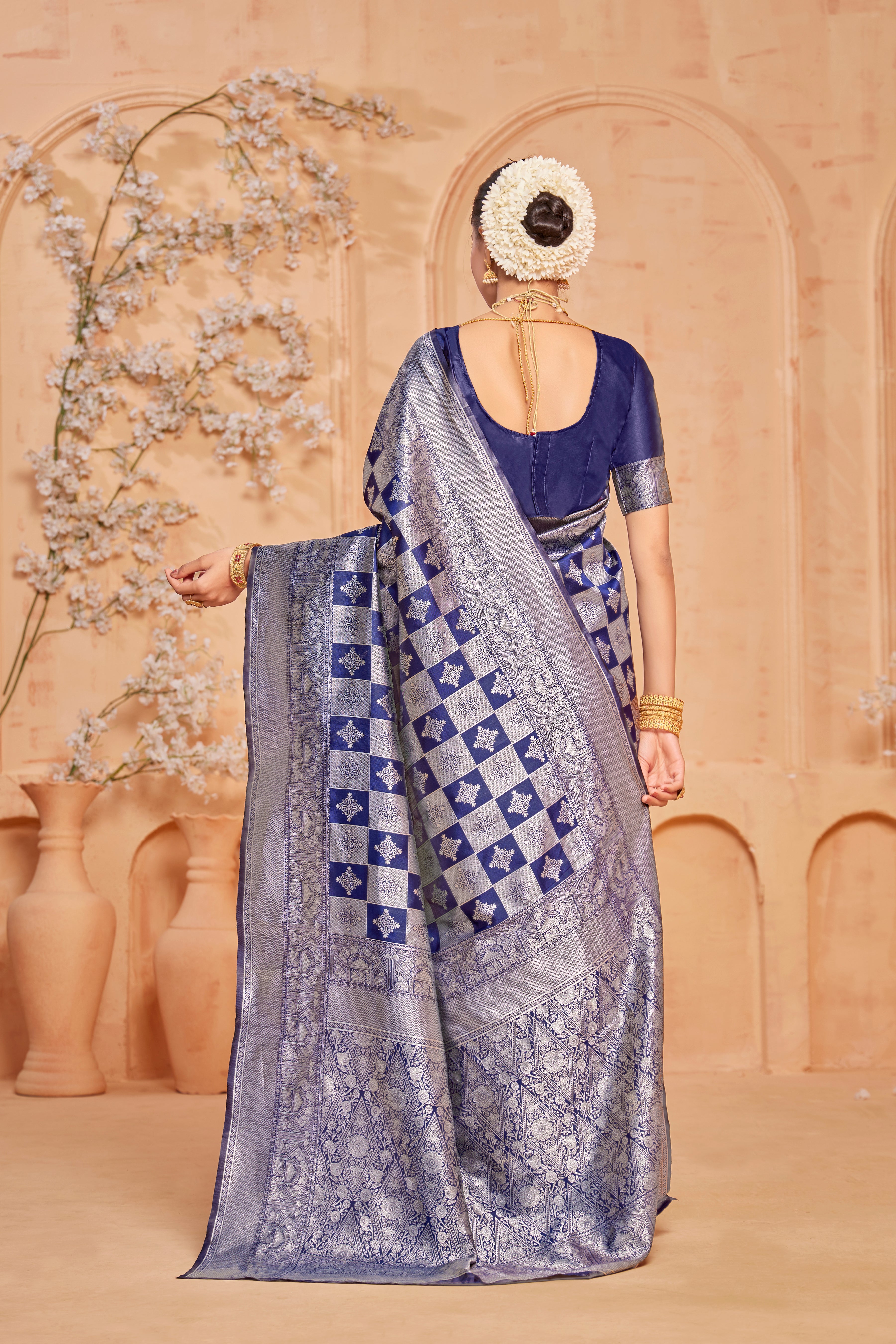 Woven Chanderi Cotton Saree